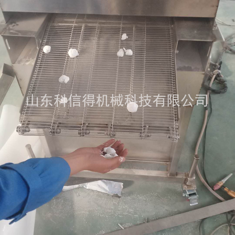 雪花鸡柳上粉机 无骨鸡柳条裹粉机